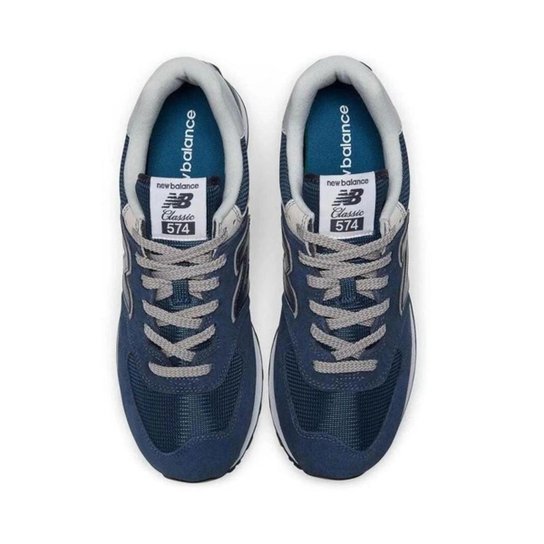 Tênis New Balance U574HC2 MARROM / AZUL 39
