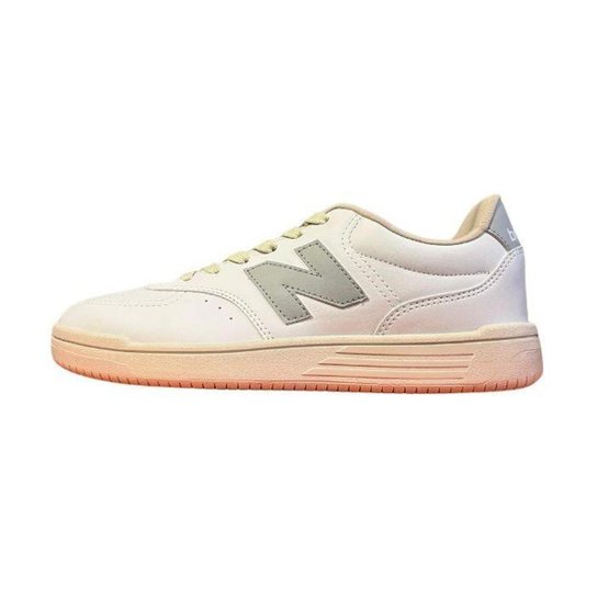 Tenis New Balance Unissex BB80AAA Bege/Cinza