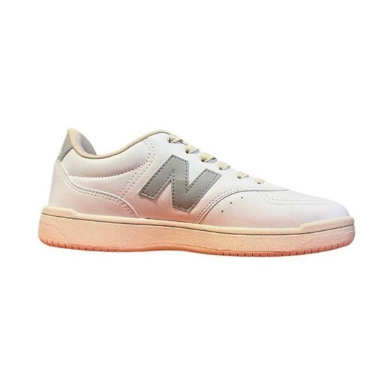 Tenis New Balance Unissex BB80AAA Bege/Cinza