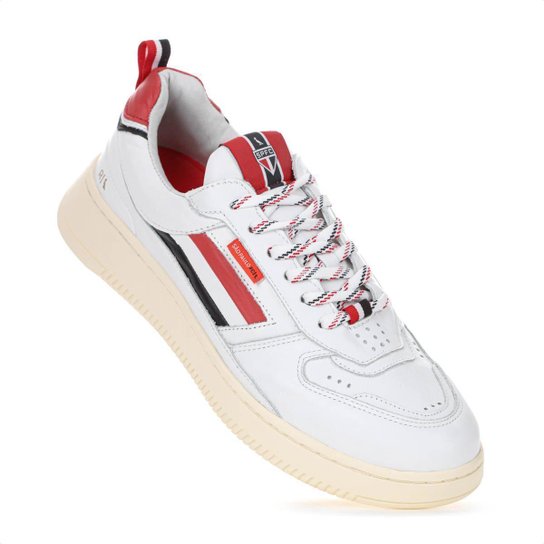 Tênis Reserva Hero São Paulo FC Branco Vermelho e Preto - Masculino