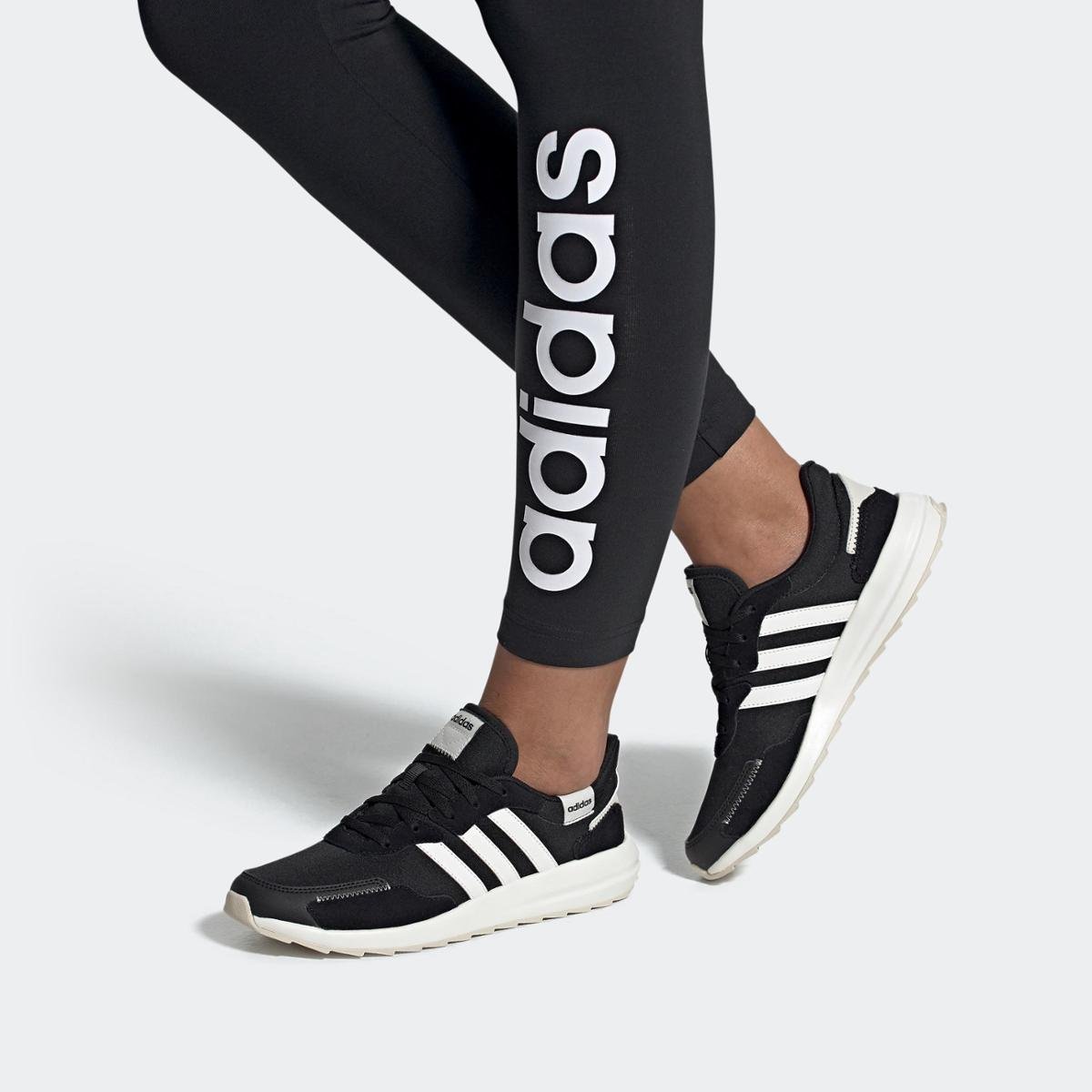 adidas gazelle silver green womens Adidas Retrorun Casual Shoe – SWAG KICKS
