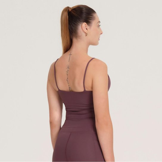 Top New Balance Cropped Athletics Feminino