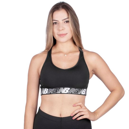 Top New Balance Pace 3.0 Feminino Preto