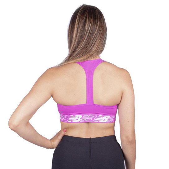 Top New Balance Pace 3.0 Feminino Roxo