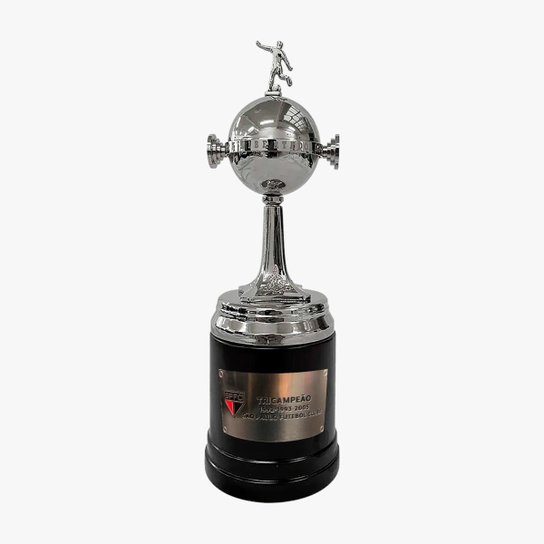 Troféu Campeão Libertadores São Paulo 23Cm Oficial Conmebol