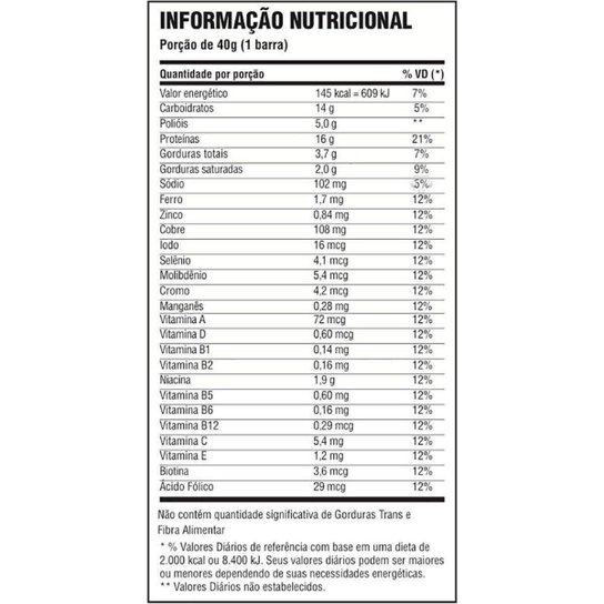 Whey Bar c/ 24 unidades - Probiótica