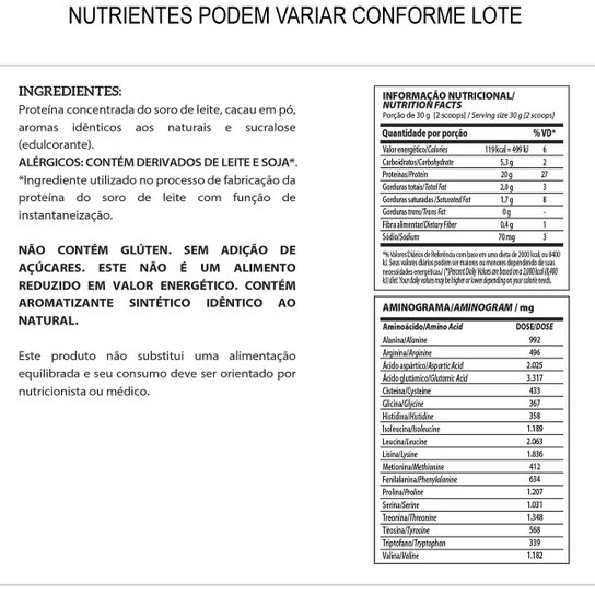 Whey Protein 100% Super Pure 1,8 Kg Body Size Refil - IntegralMédica