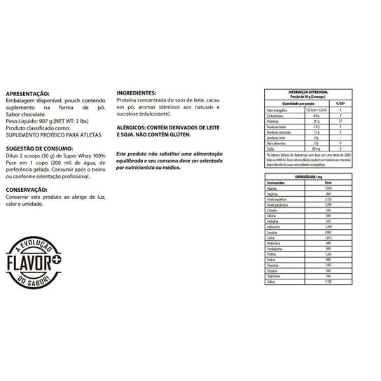 Whey Protein 100% Super Pure 900 g Body Size Refil - IntegralMédica